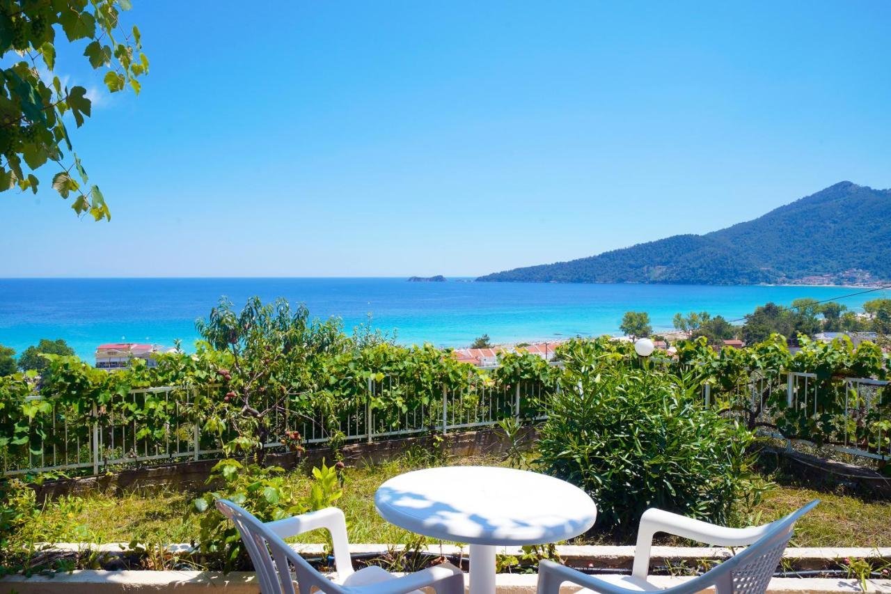 Hotel Emerald Chrysi Ammoudia Bagian luar foto