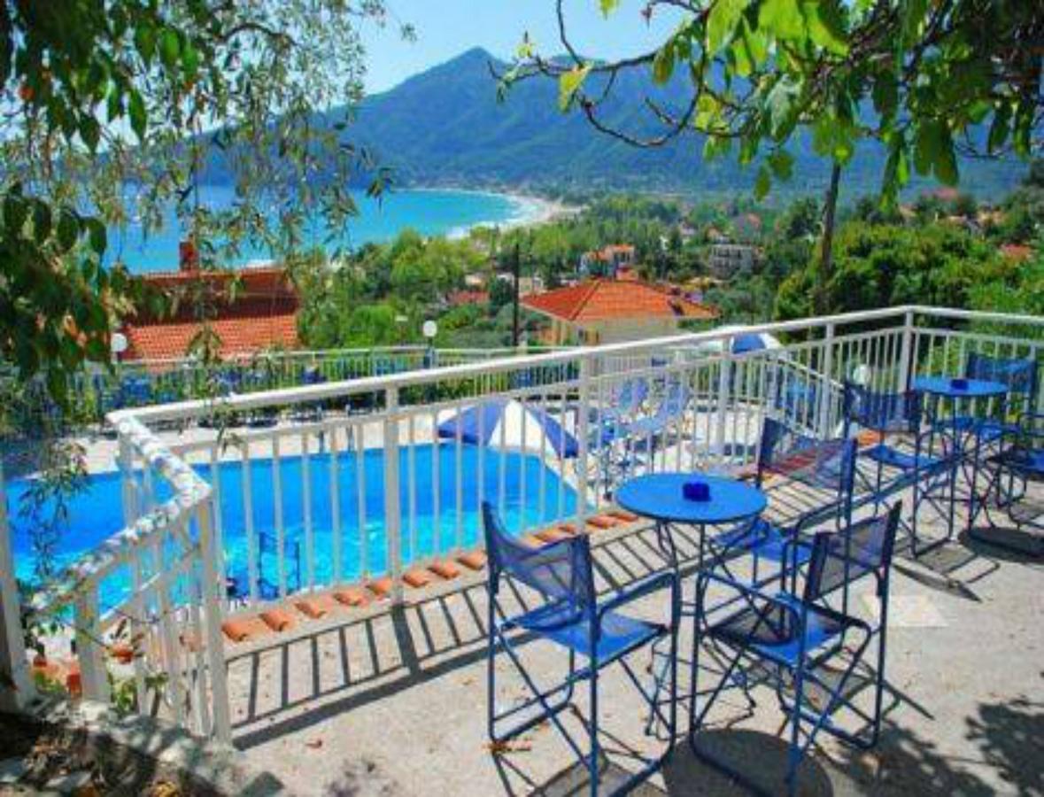 Hotel Emerald Chrysi Ammoudia Bagian luar foto